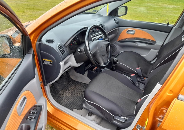 Kia Picanto cena 7590 przebieg: 149000, rok produkcji 2005 z Wągrowiec małe 667